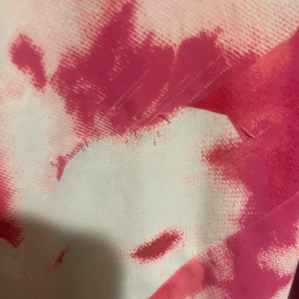 Thakoon Pink Tie-Dye Satin Slip Maxi Dress Size 2 (Retails $315) FLAW See Photos - Picture 16 of 16